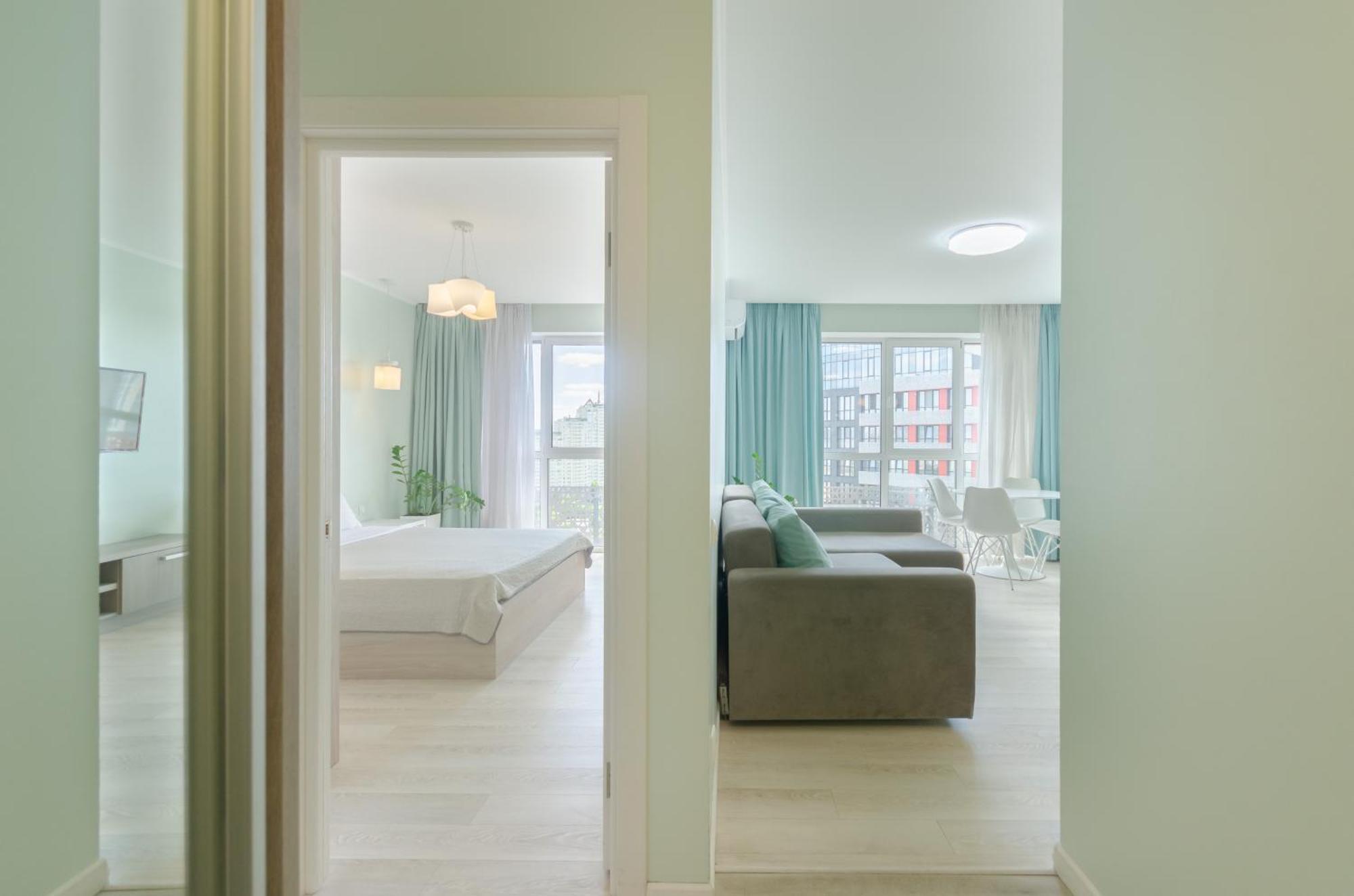 21-212 Petrovdom In Mint Apartments At Rc Kvartet Near Central Railway Station Kiev Bagian luar foto