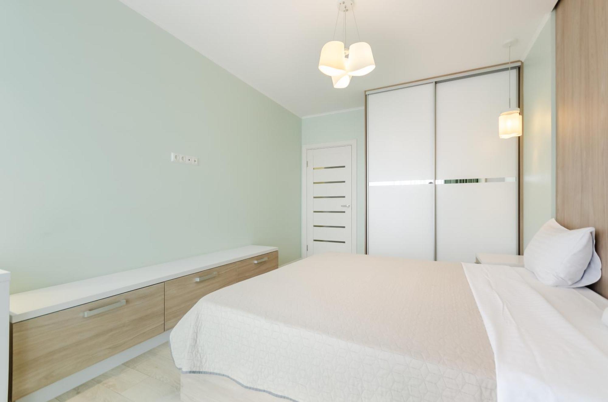 21-212 Petrovdom In Mint Apartments At Rc Kvartet Near Central Railway Station Kiev Bagian luar foto